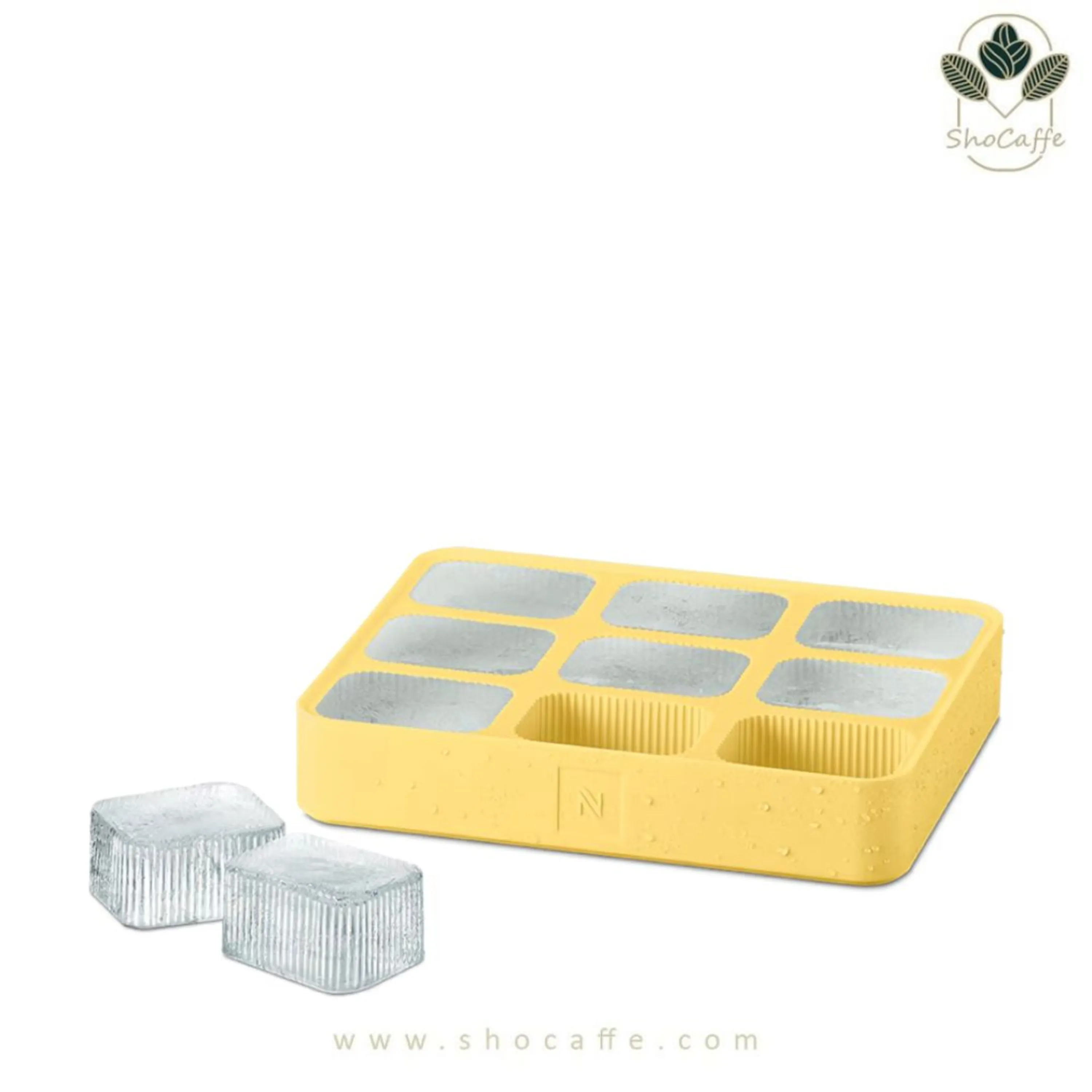 قالب یخ نسپرسو مدل Barista Ice Tray رنگ زرد